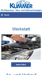 Mobile Screenshot of kfz-kummer.de